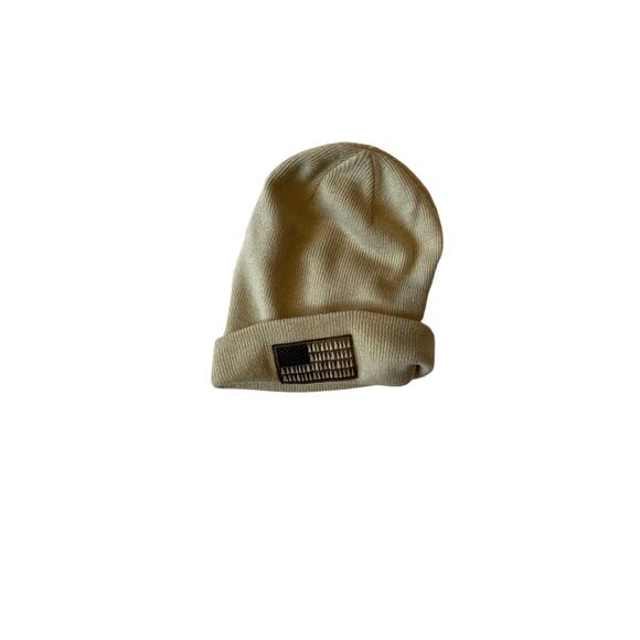 Columbia Flag Beige Acrylic Knit Cap - Picture 5 of 6